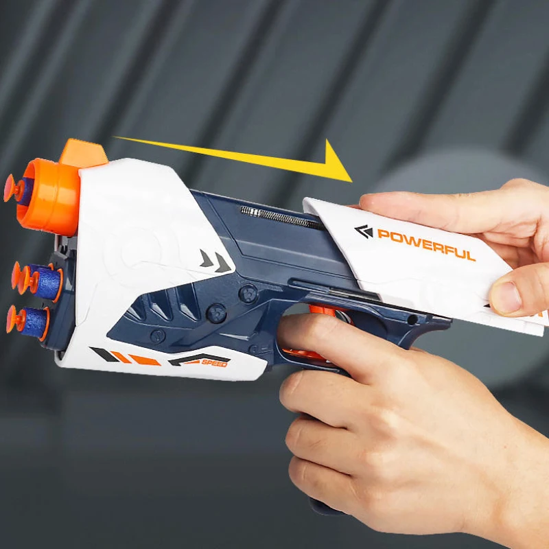 Toy Guns Soft Bullet Shoot Game Eva Bullet Children Plastic Toy Gun Toys for Boys