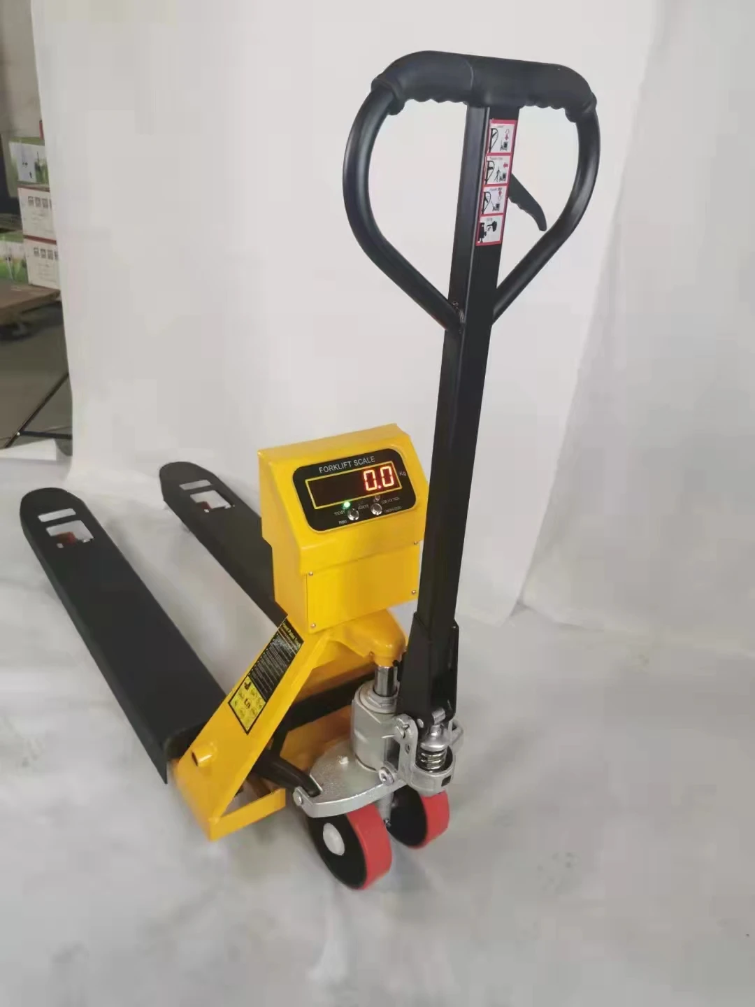 wholesale support 2 ton transpallet forklift Customized  Equipment handling hand pallet truck with scale
