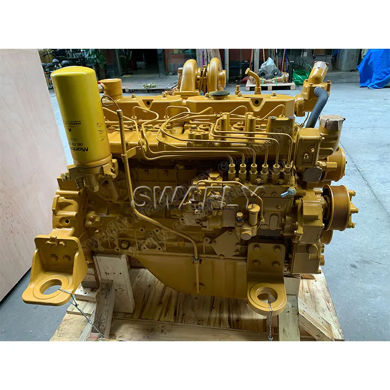 SWAFLY 320C Excavator Parts S6KT Engine Motor S6K 3066 Intercooler Engine Assembly For Caterpillar 3066 Engine