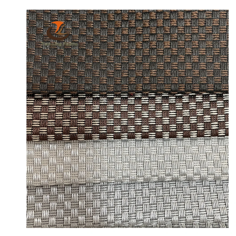 china fabric supplier faux linen bamboo designer fabric sofa upholstery fabric