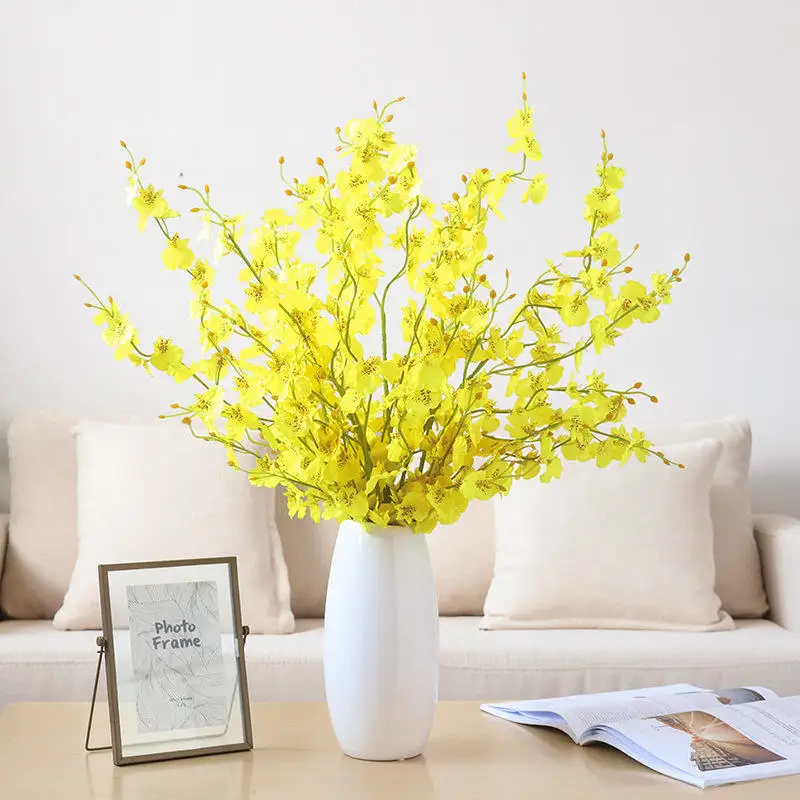 Nordic ceramic vase white egg-shaped home decor art luxury style flower arrangement ceramic vase