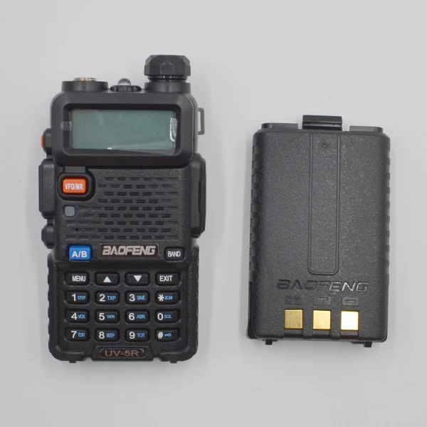 Baofeng UV-5R transceiver radio 5 watts Handheld Walkie Talkie Dual Band Two Way Radio VHF hunting radio UV5R
