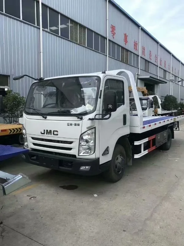 4x2 JMC 8ton flatbed wrecker bed for sale in dubai