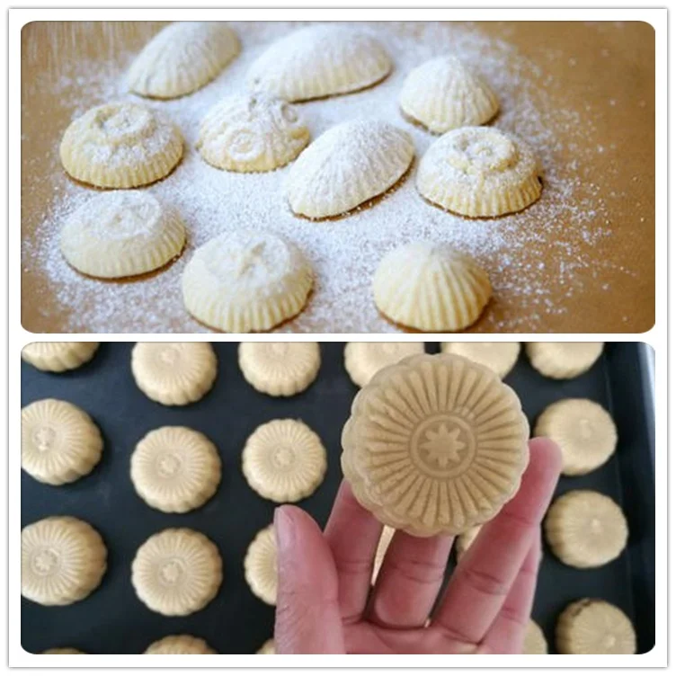 BNT-180 Desktop automatic small maamoul mooncake maker date filled mamoul cookies making encrusting machine