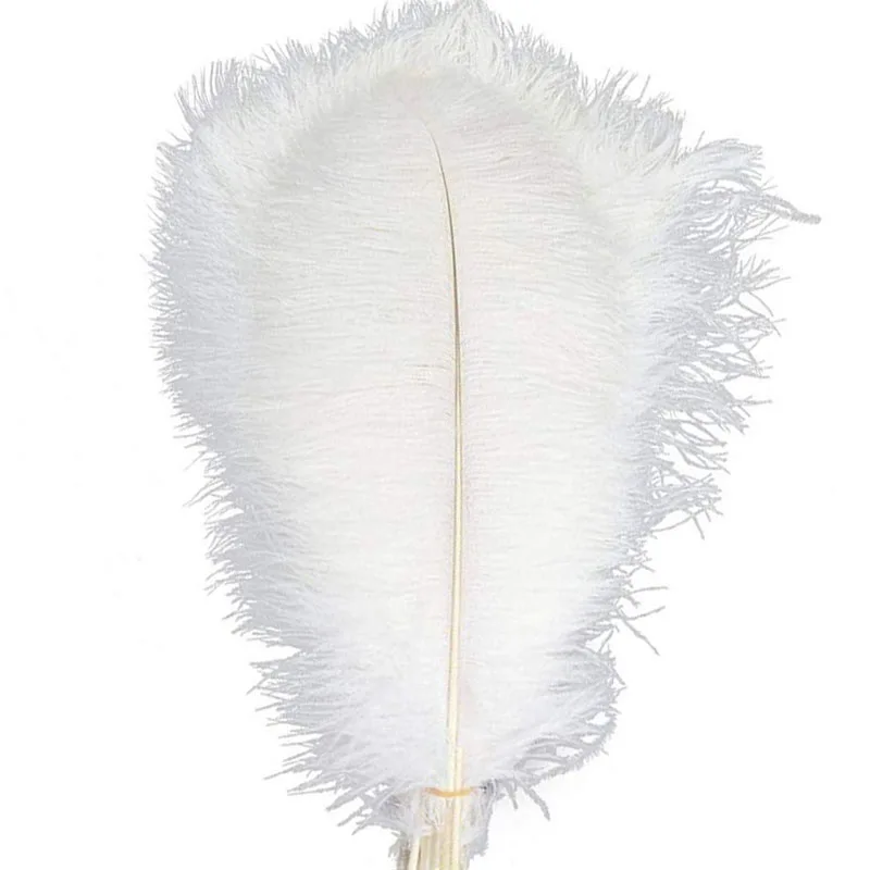 Wholesale Cheap Feathers Large White 55-60 cm Ostrich Feathers