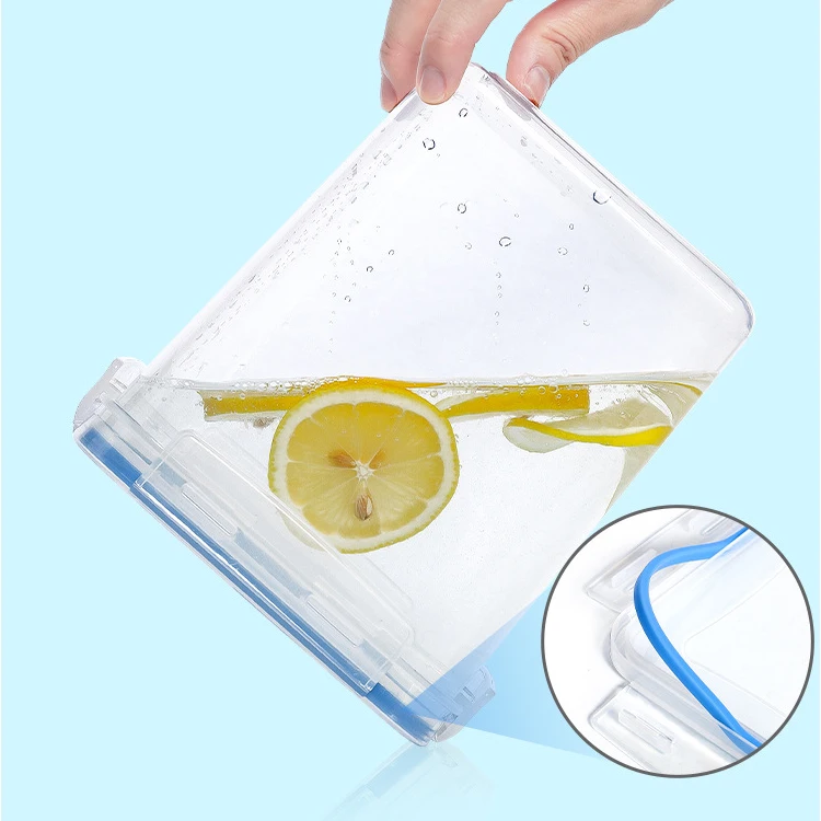 Amazon Hot Sale 24pcs Clear Plastic Container Set Airtight Kitchen Organizer Pantry Organization Storage Food Containers