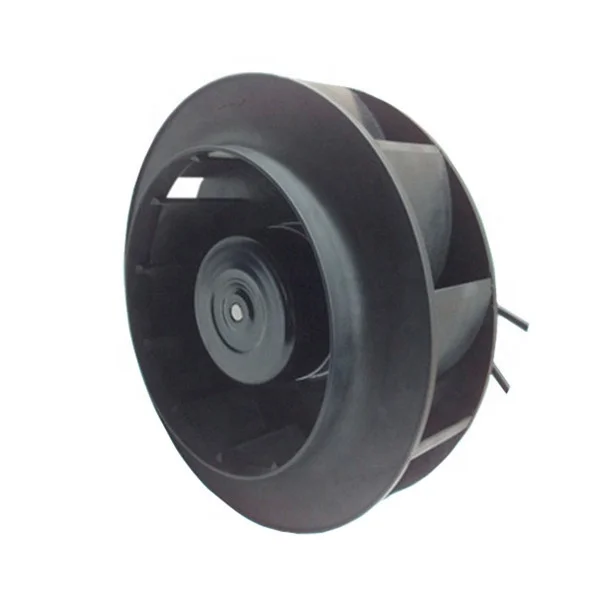 0-10 В/ШИМ-контроль BLDC обратный изогнутый центробежный вентилятор 220 мм рабочее колесо