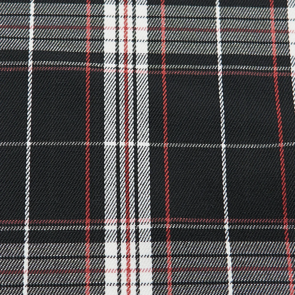 Hot selling new designs polyester cotton tartan yarn dyed classic big plaid fabric for school uniform