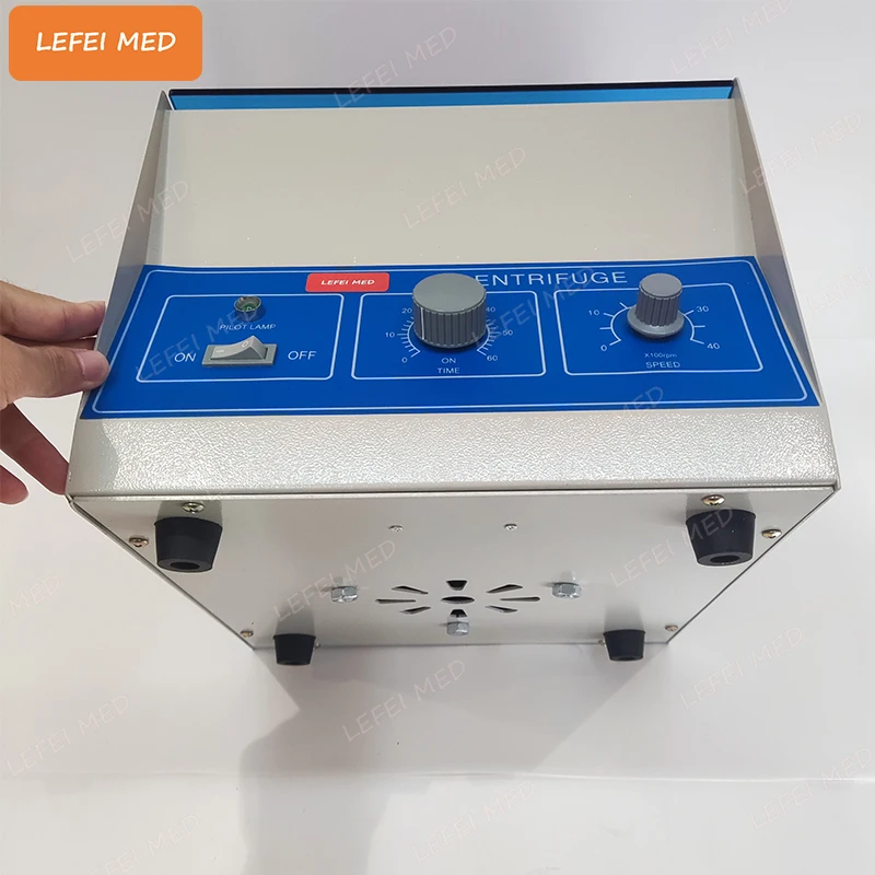 LF8103 Low Speed Blood centrifuge machine 20 ml Seperation 4000rpm 12 Swing Rotors centrifuge prp  For Laboratory Medical