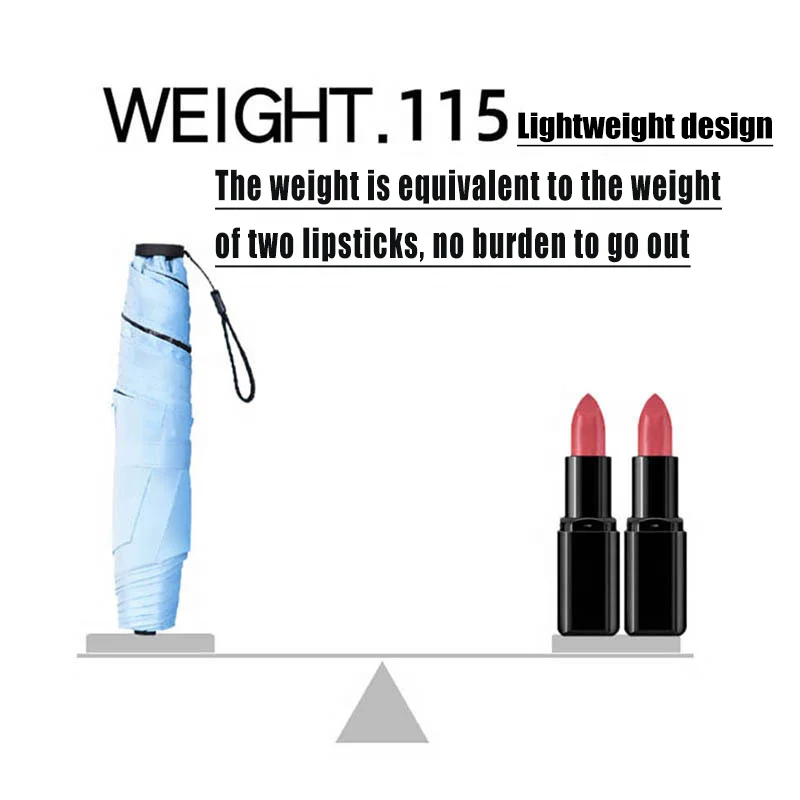 Carbon Fiber Ultralight Uv Umbrella Mini Pencil Feather Parasol Black Glue Cheap Umbrella Factory Business