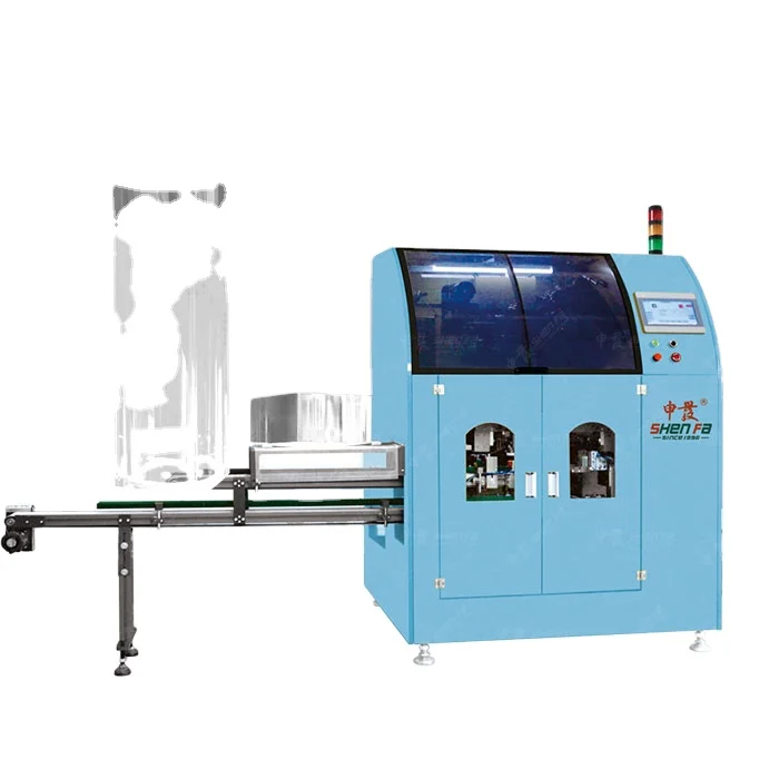 Guangzhou automatic servo hot gold foil stamping printing machine for Lipsticks Barrels ( SF-MH278 )