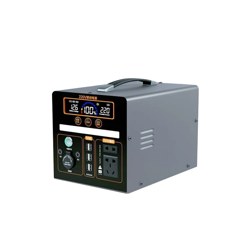 High Quality Cheap Storage Backup Large Capacity 1200W 1500W 2000W Power Station Portable Generator