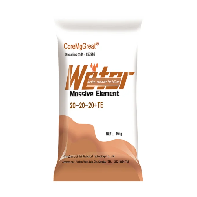 Factory Wholesale The Light Blue Powder Multi Nutrition Amino Acid Water-Soluble Fertilizer Liquid for Improve Crop Quality