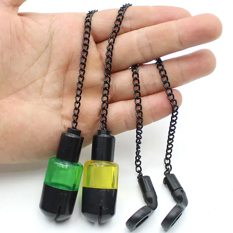 Carp Fishing Bite Bobbin Alarm Indicator Swinger For Fishing Rod Pod Accessory Chain Hanger Swinger Outdoor Fishing Tools