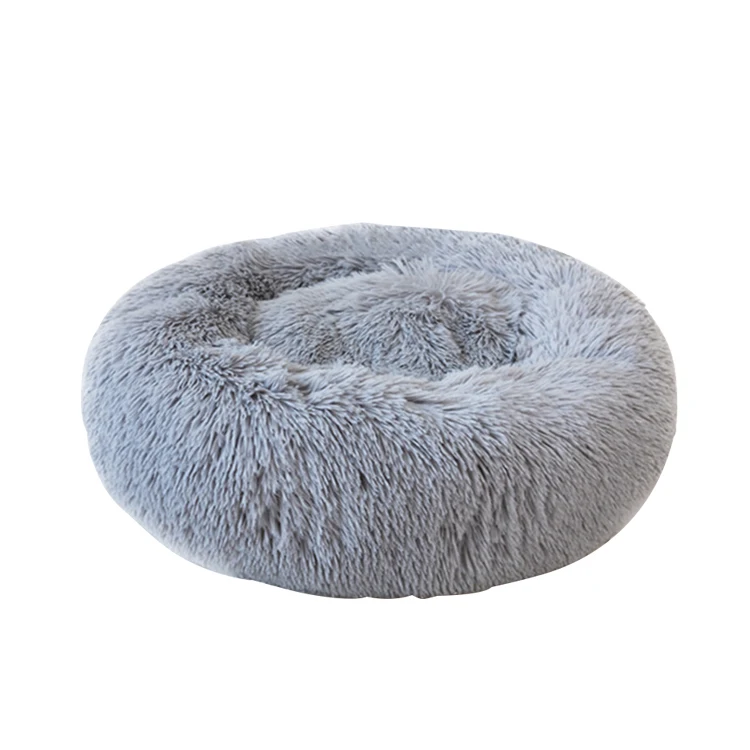 Factory wholesale hot seller cat nest toy bed luxury cat round pet bed for indoor cats