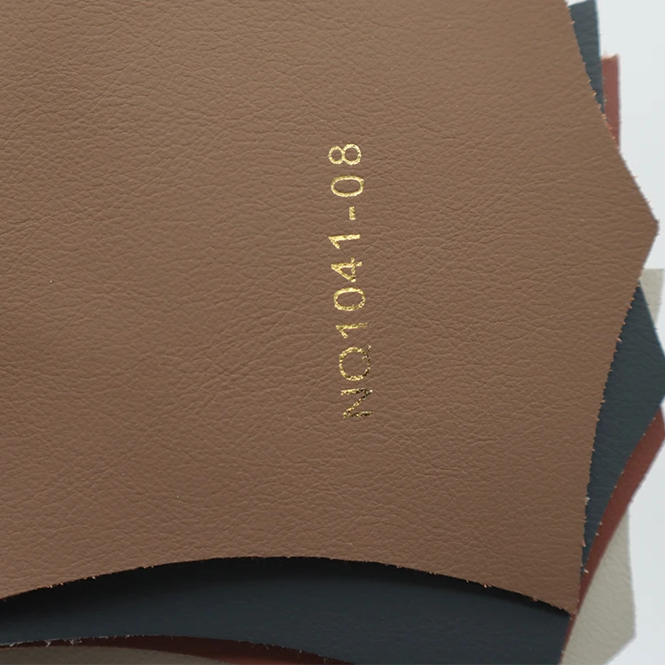 GRS certified recycled Material 58% bovine fiber base recycled leather genuine cow leather real  for upholstery handbag