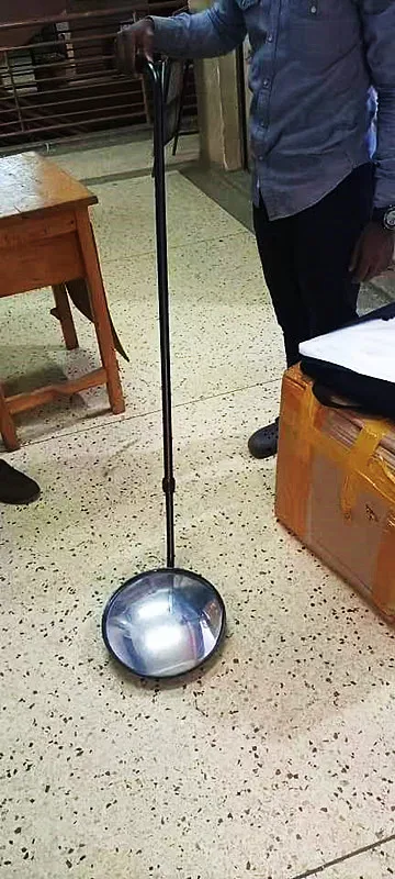 CE Under car search convex mirror safety / Under Vehicle Search Mirror Security inspection mirror