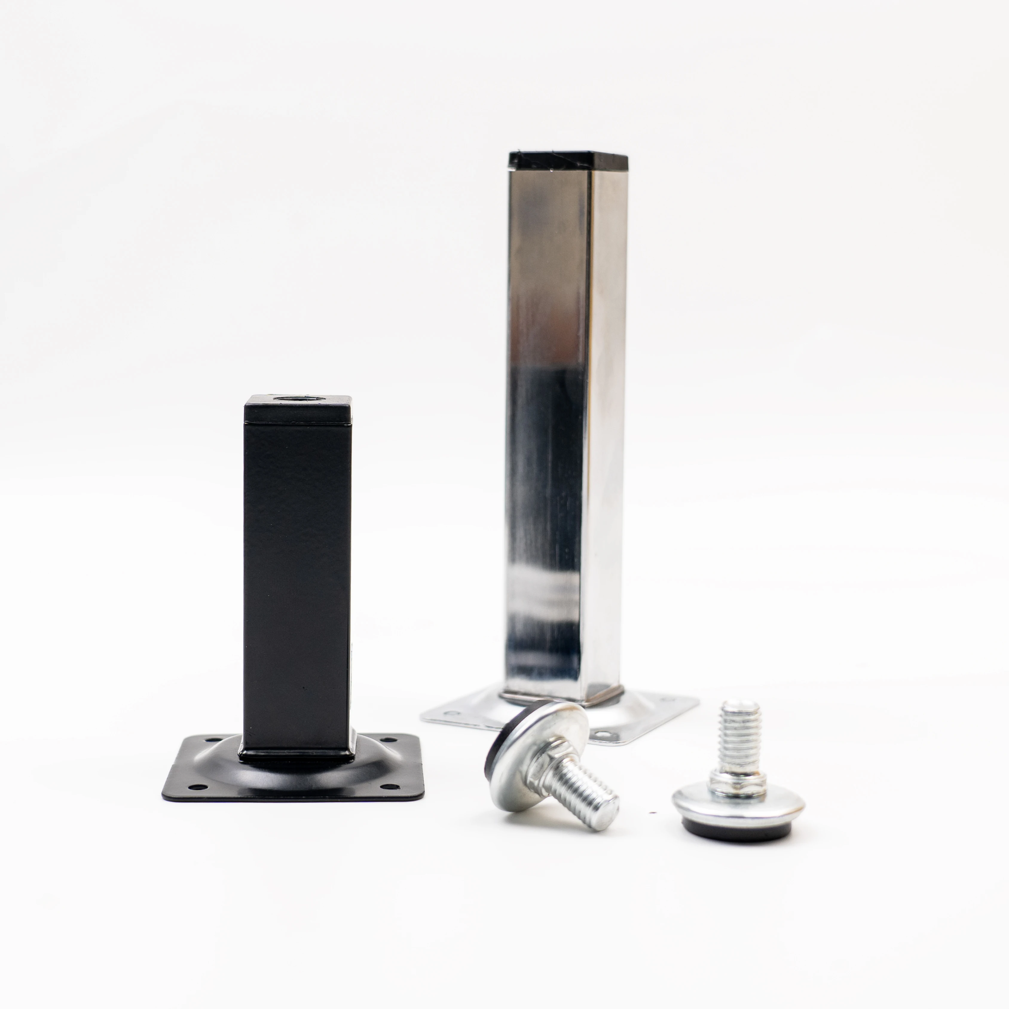 Stainless Steel Furniture Legs 4 Inches Kitchen Adjustable Feet Cabinet Legs Desk Table  Sofa Legs