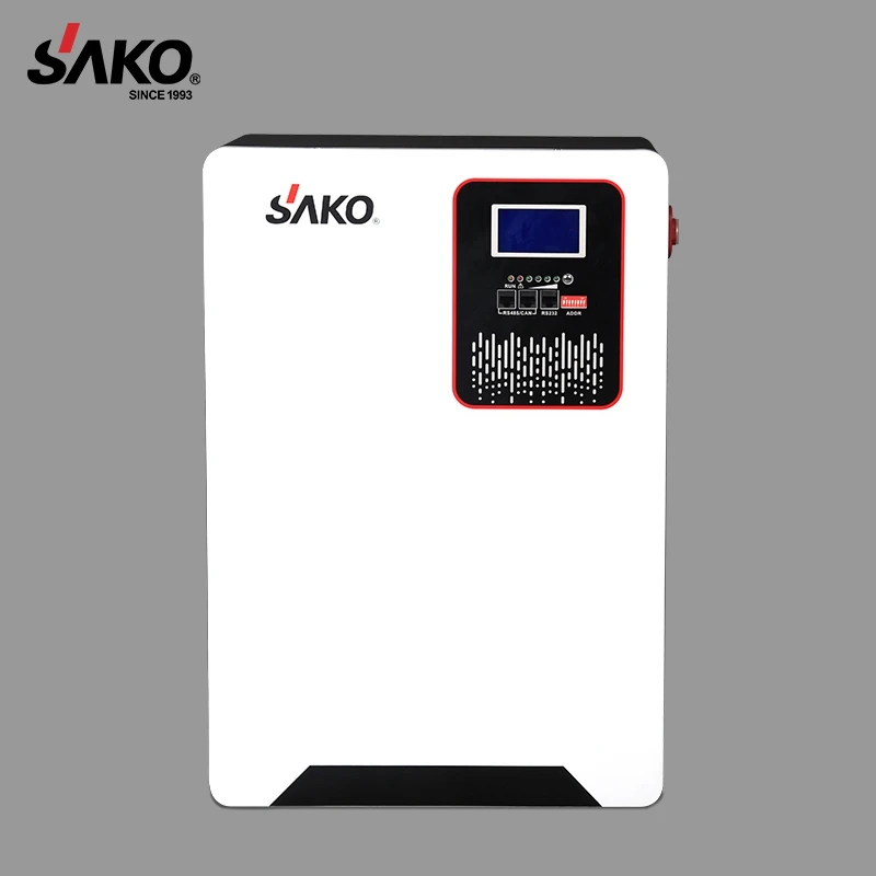 Shenzhen Sako 5Kw 10Kwh Solar Batteries Lithium Ion Phosphate 48 Volts 100Ah 48V Lifepo4 Battery 200Ah Manufacturer In China