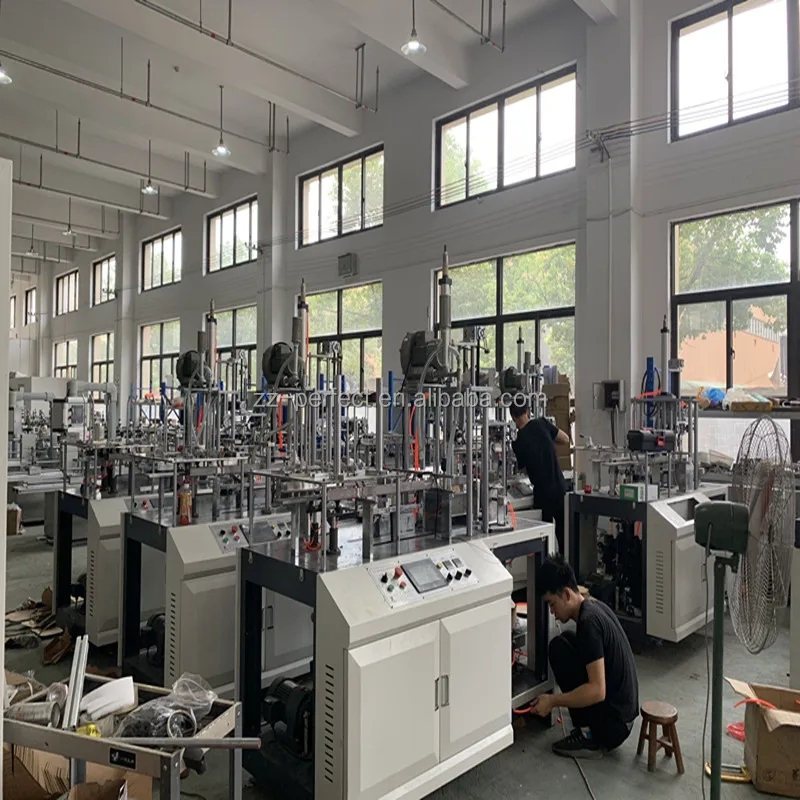 Factory price take away pack box paper food box making machine