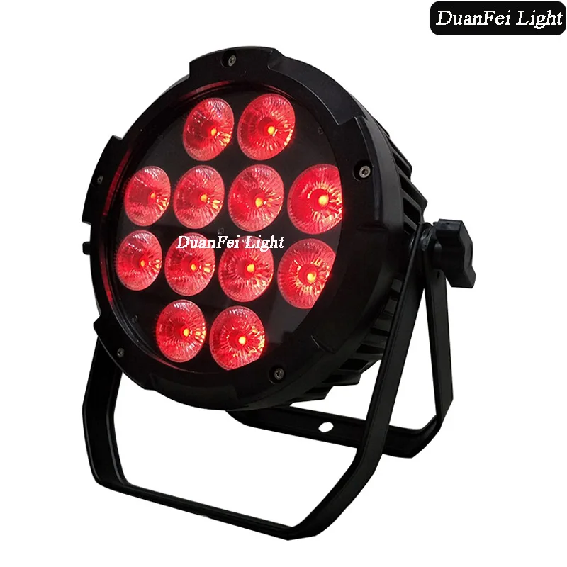 12x18 Вт 6in1 rgbwa УФ led par банок Крытый этап мыть пятно плоским Пар Лира шайба 18