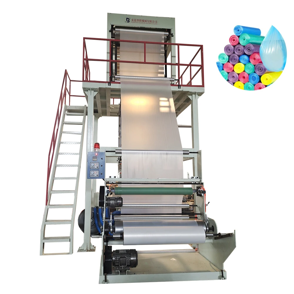 top high speed mini hdpe ldpe film extruder agriculture machine
