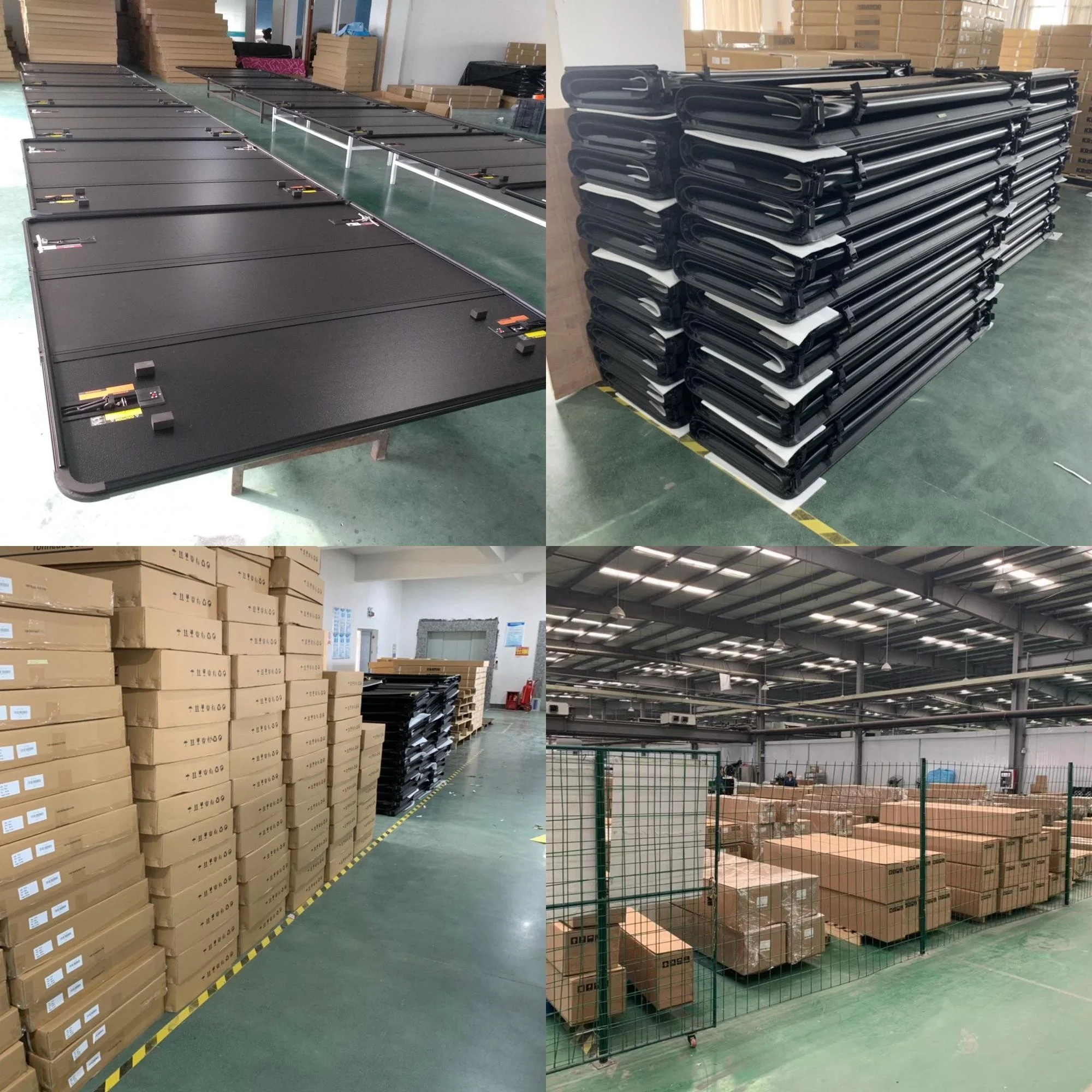 
KSCPRO Hard Tri Fold Truck Tonneau Covers Pickup Bed Covers For Toyota Tundra 5.5FT Bed 14-19 