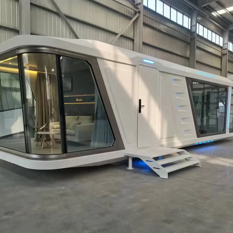 Flexible Easy to Move 20ft 40ft Prefabricated Expandable Container House with Bathroom Price