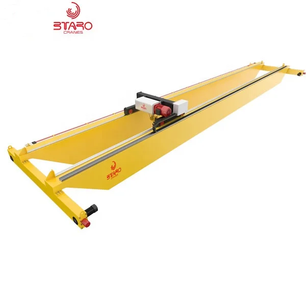 Factory free Design  5 Ton Overhead crane workshop plant electric double girder  bridge crane construction lifting hoist A5 A8