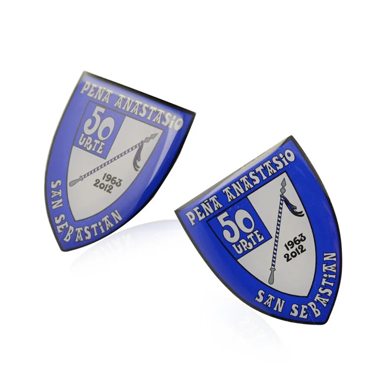 Soft Metal Hard Custom Hard Enamel Logo badge maker machine range rover evouque badge blank button badge