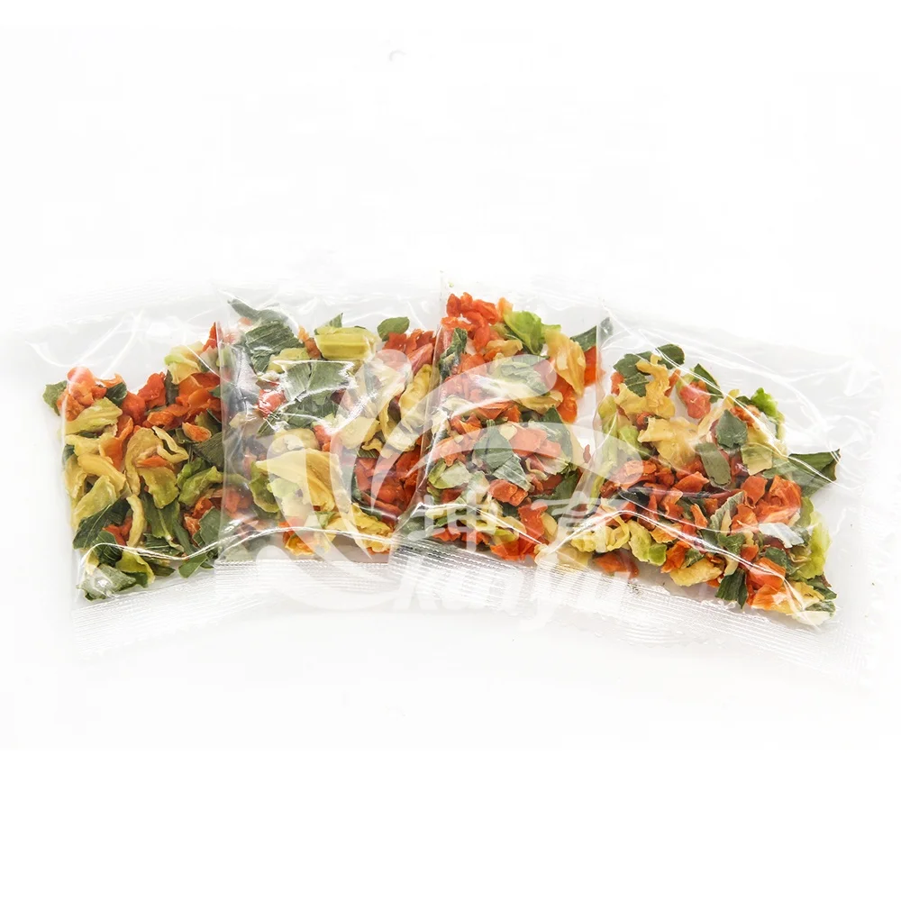 Dried vegetable sachet
