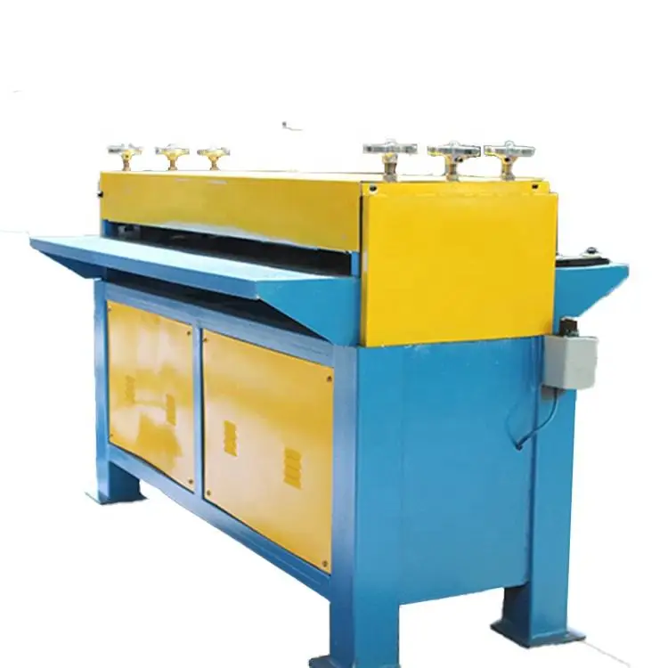 Sheet Metal Hvac Air Duct Seven Five Line Groove Beading Machine