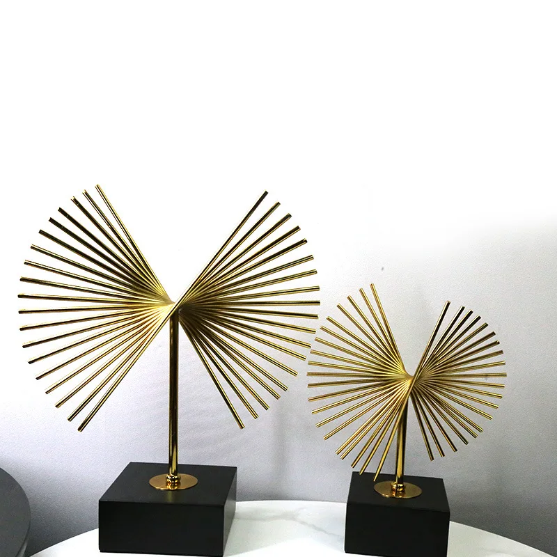 Antique Gold Living Room Luxury Home Decor Crafts Accessories Decoration