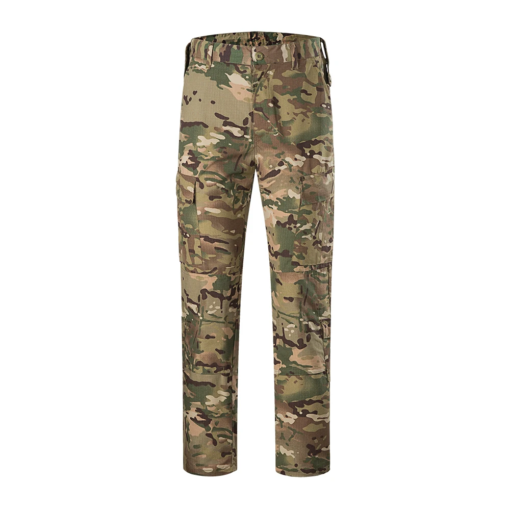 Tactical Uniform BDU Heavy Duty Training Camouflage Ripstop Trousers Cargo Pants
