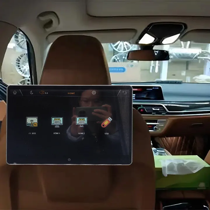 14 inch IPS Car Display Monitor Wireless Portable Mp5 Car Radio Stereo Player With Bluetooh Carplay Android Auto