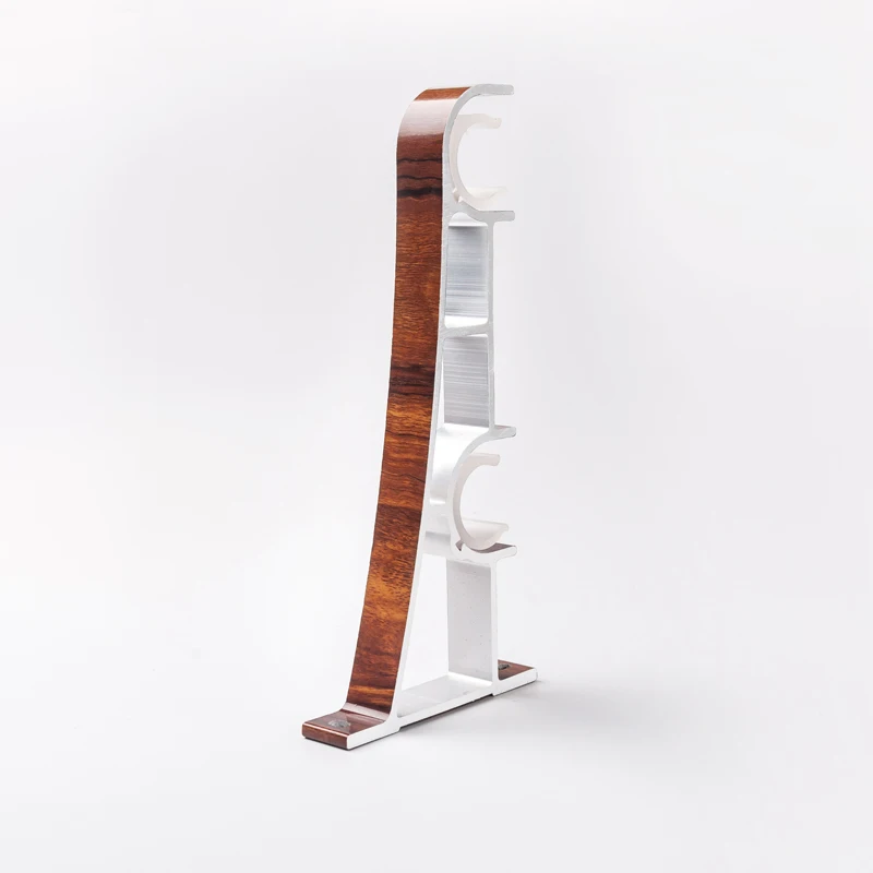 curtain rod set Aluminum  decorative curtain tube aluminum curtain bracket for living room