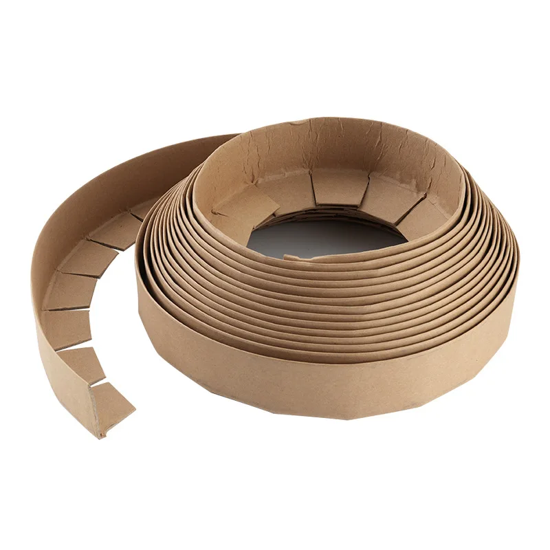 Eco Friendly Paper Corner Protector Roll Round Cardboard Edge Protector Paper Corner Roll in Transportation