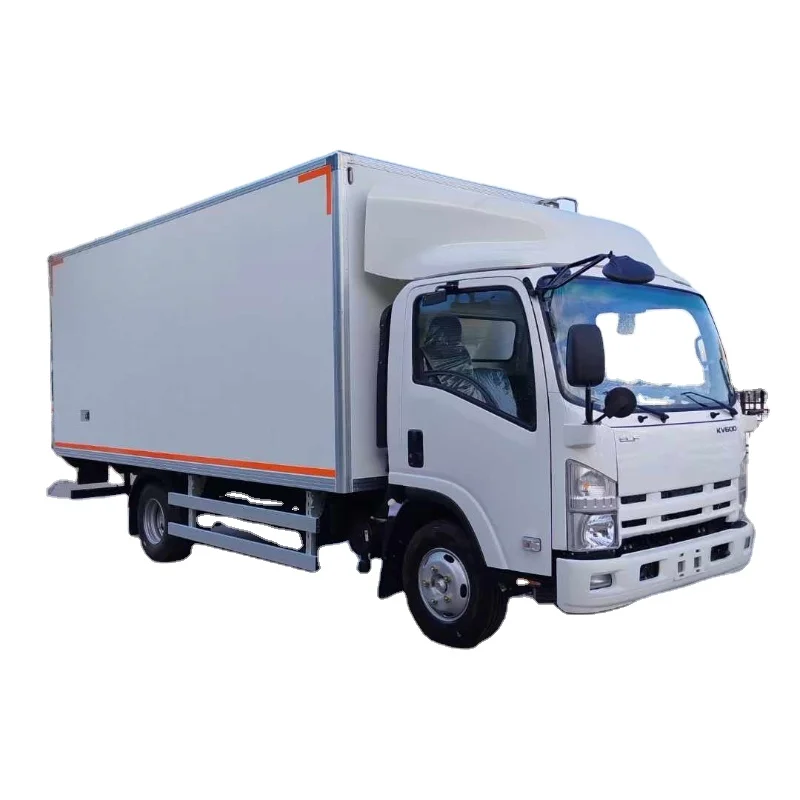 Новое регулирование Isuzu легкий синий бренд 5 2 метр рефрижератор дизельное топливо механическая коробка передач
