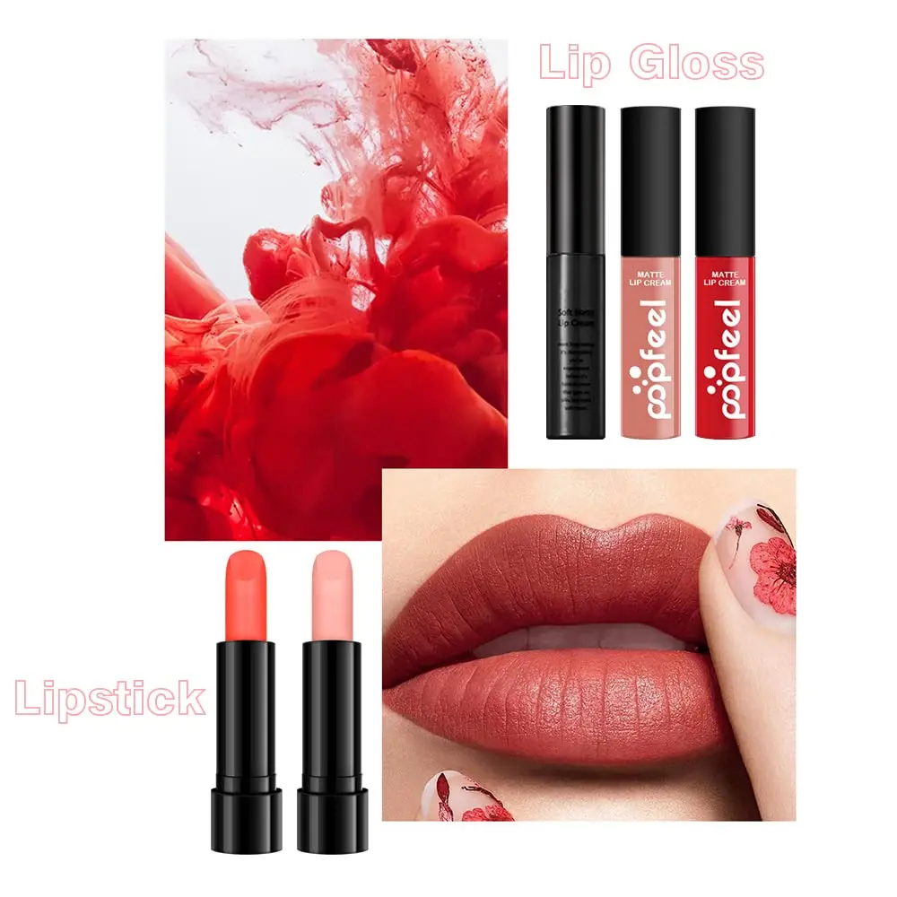 DIY Beginner/Teaching/Work Makeup Combo Set OEM Eyeshadow Lip Gloss Contouring makeup set