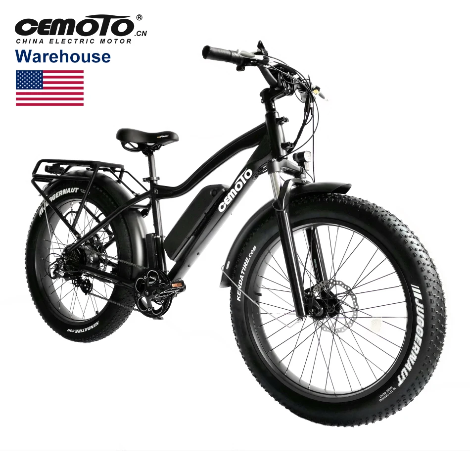 США Лидер продаж горный жира MTB грузовой велосипед литий-ионный аккумулятор 48V 750W/1000 Вт 26 дюймов с толстыми покрышками для электрического велосипеда мужчин