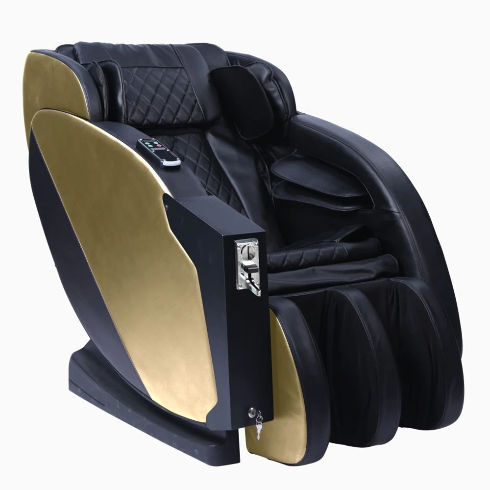 Oem Electric Shopping Mall Airport Public Vending Chair APP Kneading Ball Bill Operated Coin Massage Chair