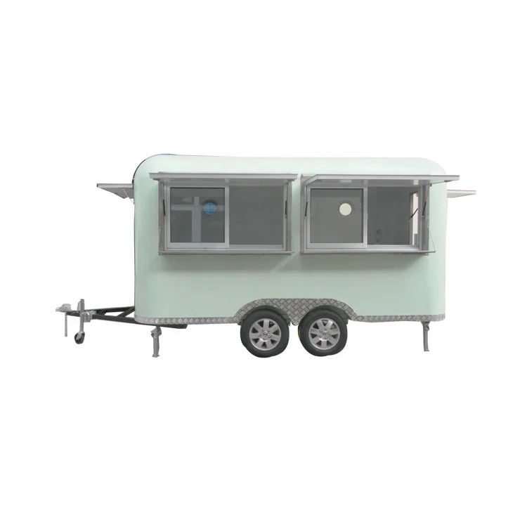 Высокое качество Мобильный еда грузовик открытый нержавеющая сталь еда корзину