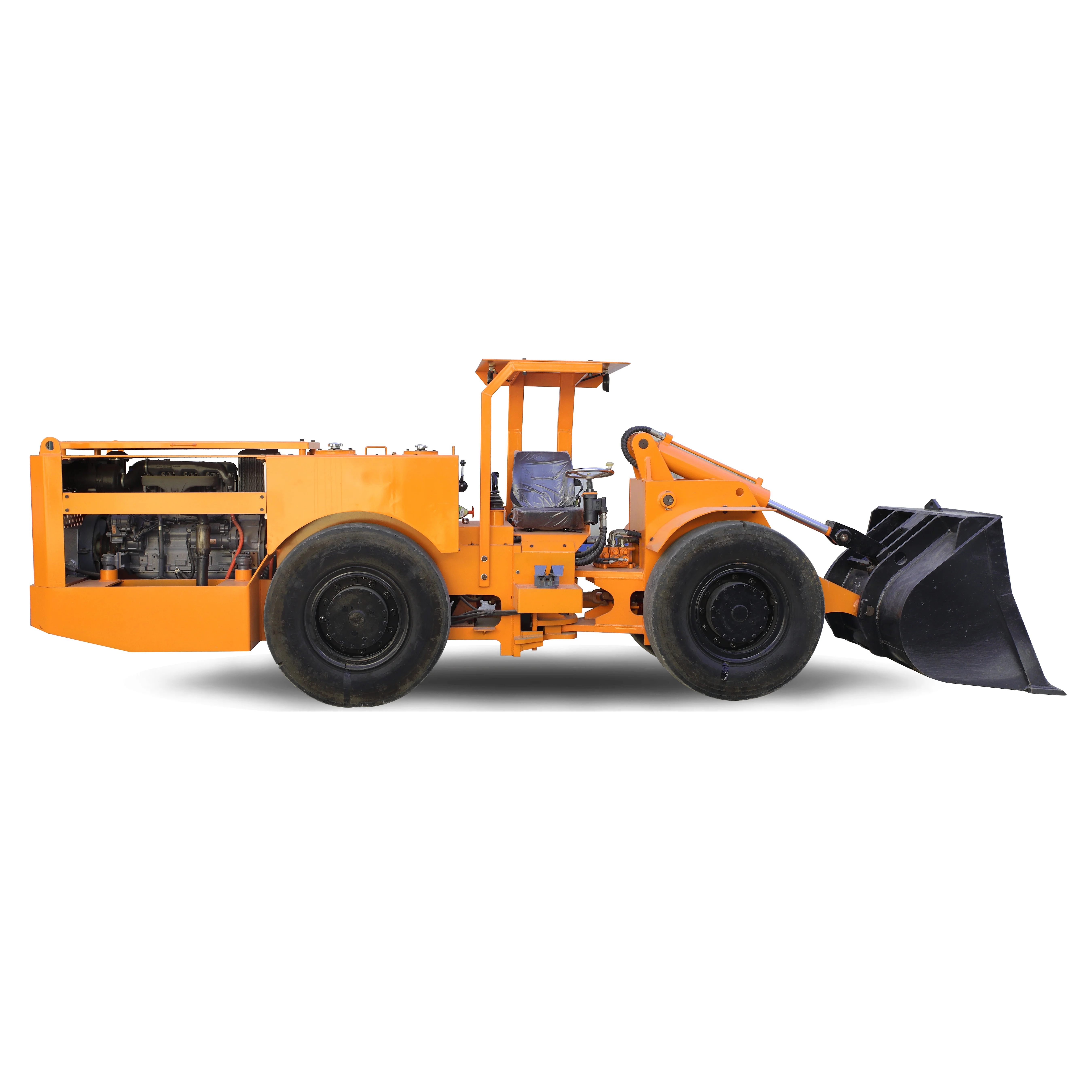 Manufacturer High Quality diesel WJ-1cbm Ore Mine Dana Axles Underground Loader Scooptram Mining LHD