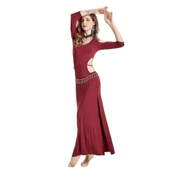 Bestdance Oriental Dance Belly Dance Costume Suits Club Stage  Long Skirt Dress 5 Colors 2 Sizes