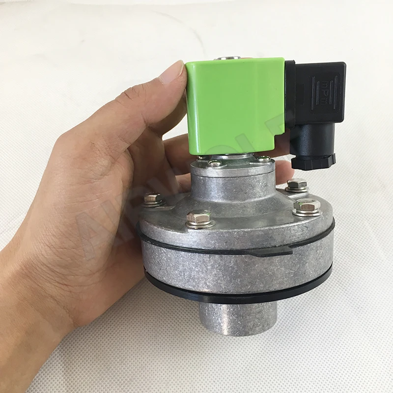 DMF-Y-25 1' Submerged Pulse Jet Valve For Dust Collector 12VDC 24VDC 110VAC 220VAC air solenoid pulse Valve