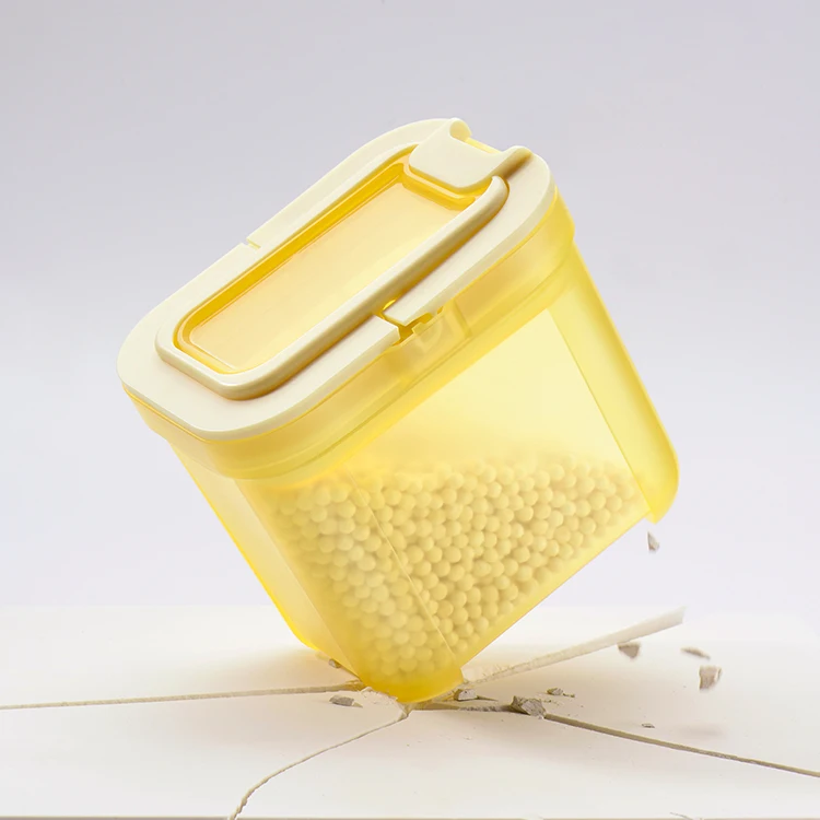 good price unbreakable kitchen portable stackable plastic vacuum milk powder food dispenser storage container organizer boxes