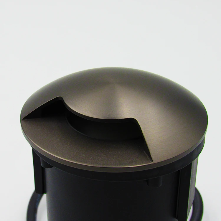 IP67  decking waterproof DC12V garden outside inground Graphite Brass Recessed Underground Lights