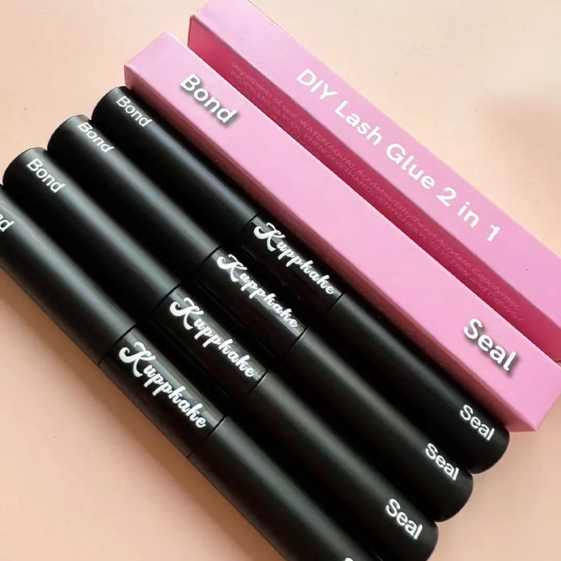 Custom diy bond box glue bonded sealant cluster lashes strong eyelash cluster glue