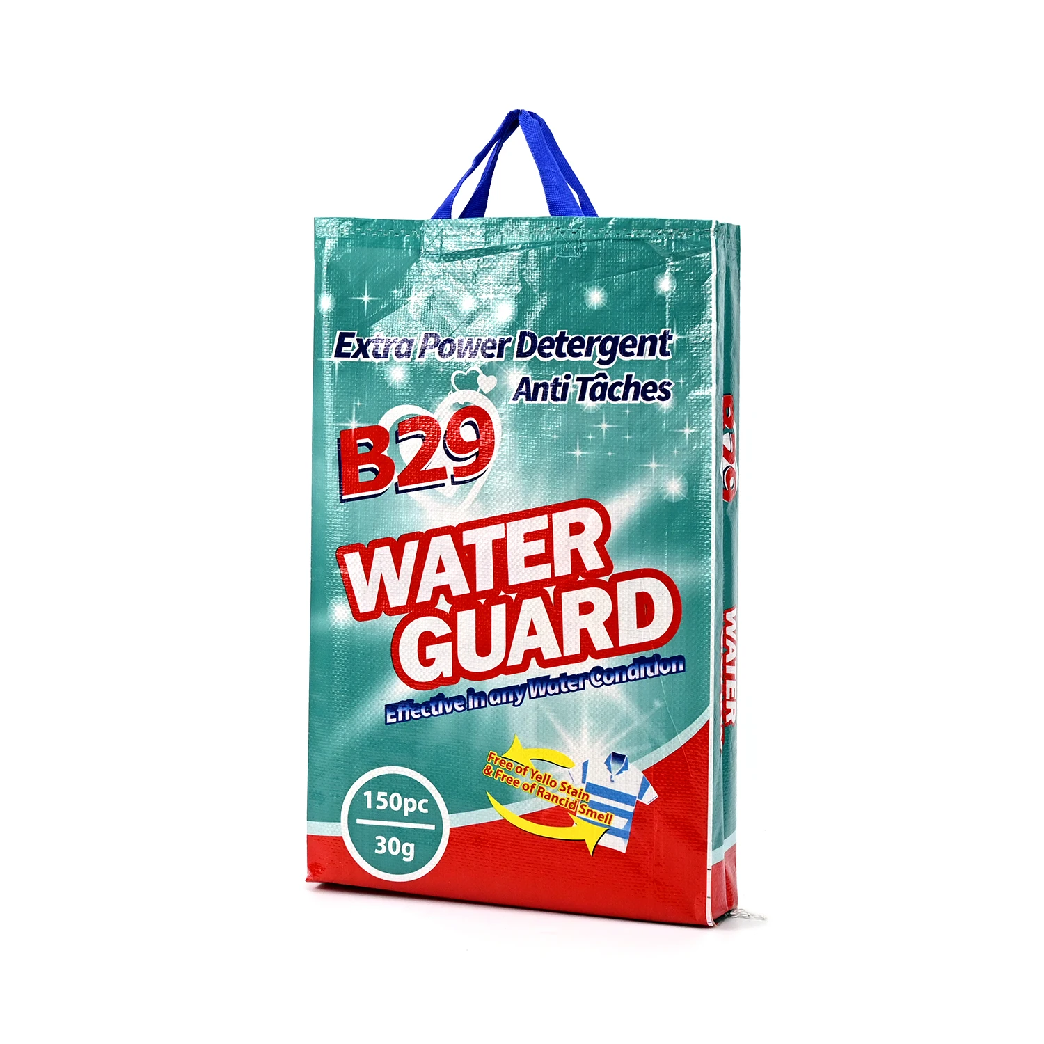 Eco Pp Woven Sacks For Detergent Washing Powder Bopp Woven Polypropylene Sack Bags For Putty Powder 25Kg