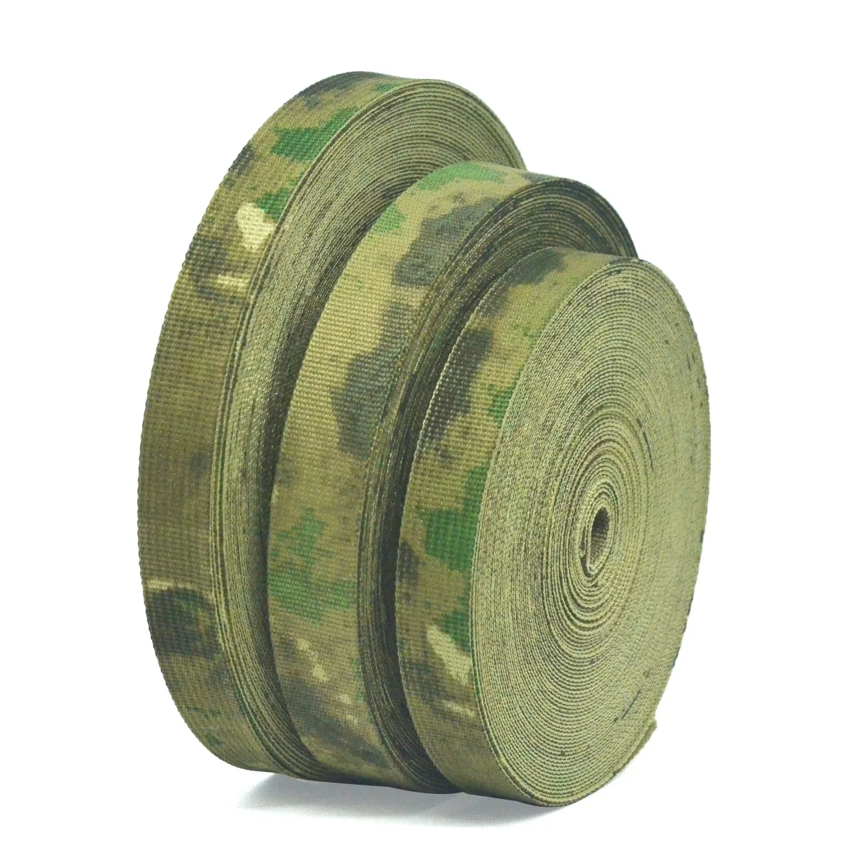 Jy Custom Anti Infrared Lattice Pattern Printed Jacquard Camouflage IRR NIR Polyester Webbing